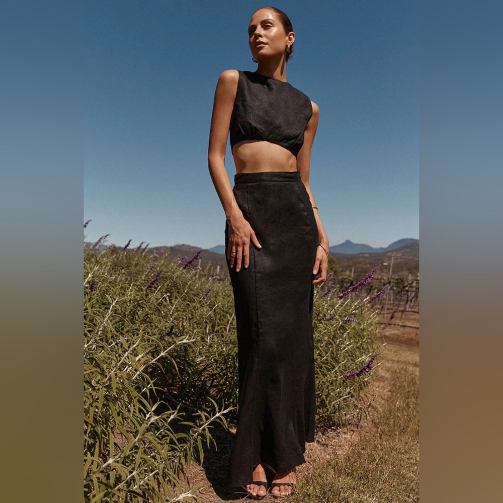 NWT dissh linen Spencer skirt - size 2